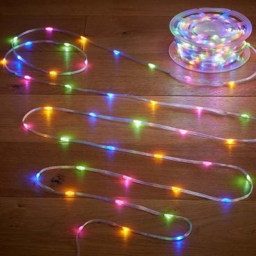xmas26 THREEKINGS TWOTONE STRING LIGHTS WARM/MULTI 100LED