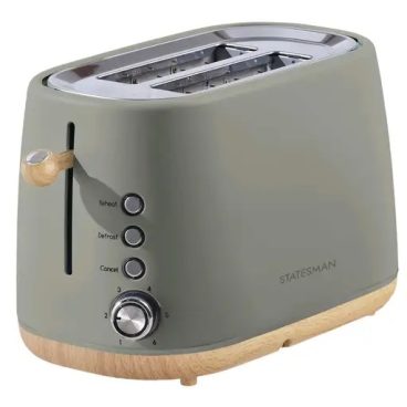 Tower – Scandi 2 Slice Toaster – Black