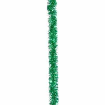2m Green Premium Tinsel Garland, Dia 7.5cm