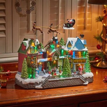 Santa’s Flight!, SnowScene