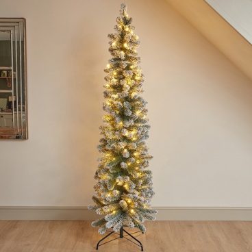 7ft InLit Snowy King Pine Ultra Slim