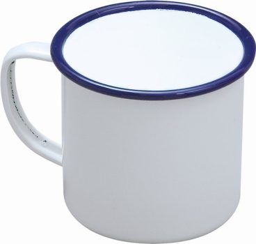 ENAMEL MUG WHITE