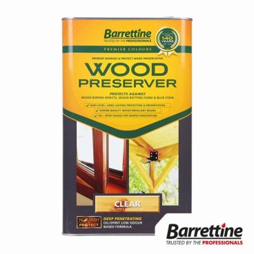 BARRETTINE WOOD PRESERVER CLEAR 5L