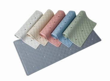 BATHMAT RUBBER PINK B/CANYON