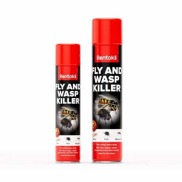 Rentokil - Fly & Wasp Killer Spray 300ml - Image 2