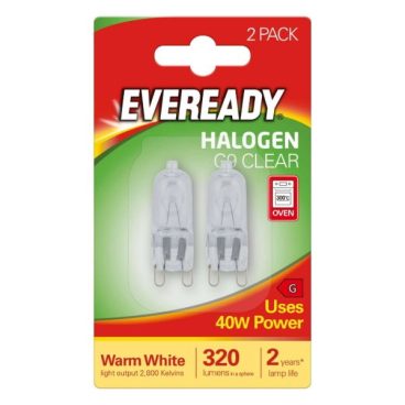 Halogen G9 Bulb 2PK – 40W