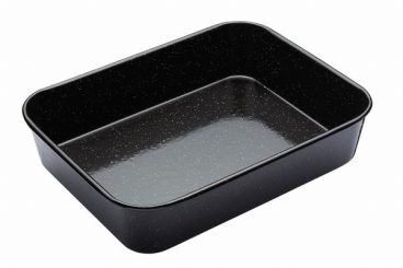 MC VITREOUS ENAMEL ROASTIN PAN 34X26