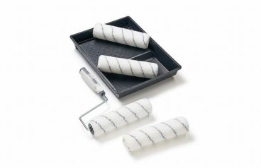 *HARRIS SER GOOD W&C MED ROLLER SET 4-SLEEVE 9″
