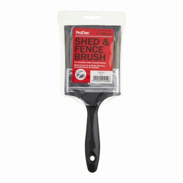 4″ Flat Shed & Fence Brush
