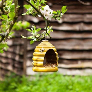 BIRD FEEDER BEEHIVE