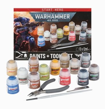 Warhammer 40000 Paints and Tools Set 60-12