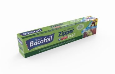 BACOFOIL ZIPPER BAGS MEDIUM 12PK