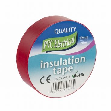 PVC TAPE 20M RED