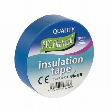 PVC TAPE 20M BLUE