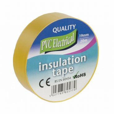 PVC TAPE 20M YELLOW