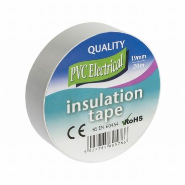 PVC TAPE 20M WHITE