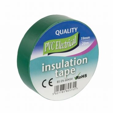 PVC TAPE 20M GREEN