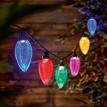 CONECTABLE PINE CONE MULTI 20 LED