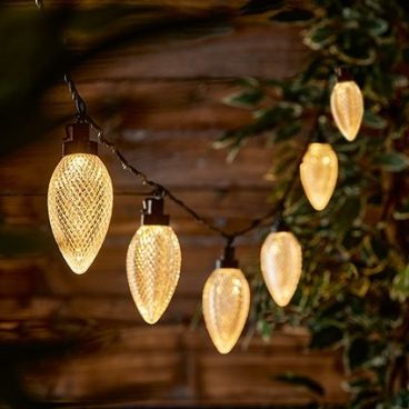 CONECTABLE PINE CONE WARM 20 LED