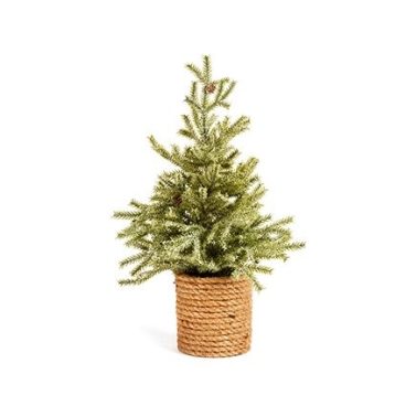 TABLETOP FROSTY TREE 33CM