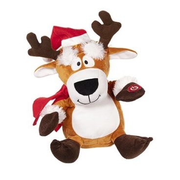ANIMATED DANCING DEER 30CM