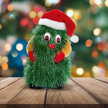 ANIMATED DANCING XMAS TREE 18CM