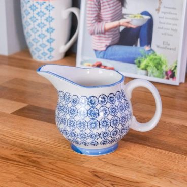 Nicola Spring Patterned Milk and Gravy Jug – Blue Flower