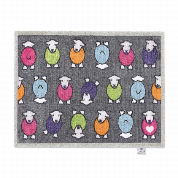 Hug Rug - Mat Herdy Marra Grey Ewe 65x85cm - Image 2