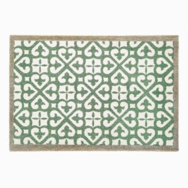 My Mat Nylon – Harlequin Tile Green 50x75cm