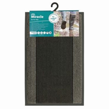 DOORMAT BARRIER MAT CHARCOAL 40X60CM