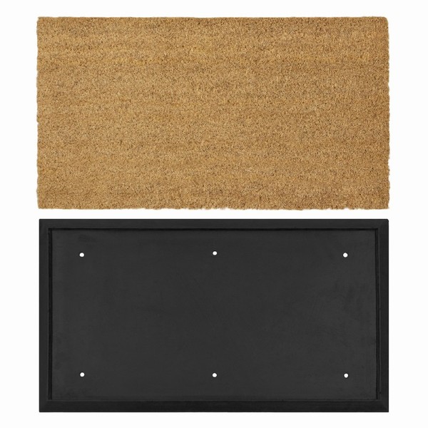 JVL - Tuffscrape Plain Doormat 45x75cm - Image 2