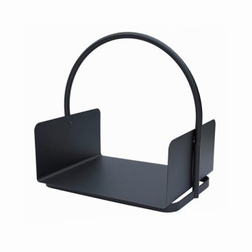 LOG HOLDER BLACK
