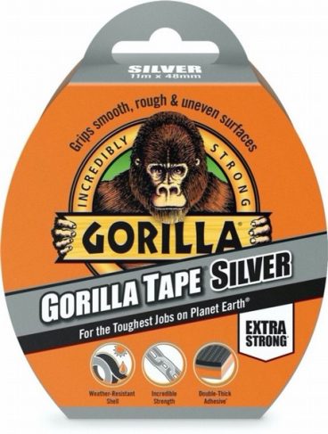 GORILLA DUCT TAPE SILVER 11M*