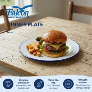 ENAMEL PLATE 24CM*