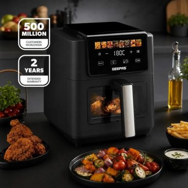 AIR FRYER 8 IN 1 5L GEEPAS*