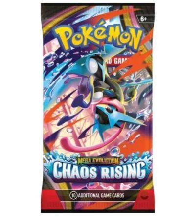 POKEMON CARDS BOOSTER PACK 2026 CHAOS RISING