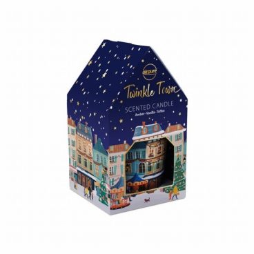 XMAS26 CANDLE TWINKLE TOWN SCENTED