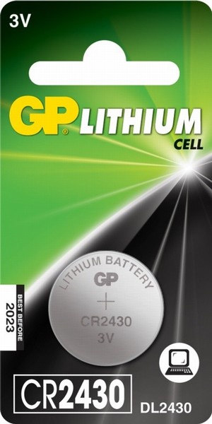 Lithium Con Cell Battery CR2430 (1 in a pack)