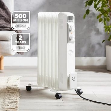 micaxmas26 HEATER OIL WHITE 2KW