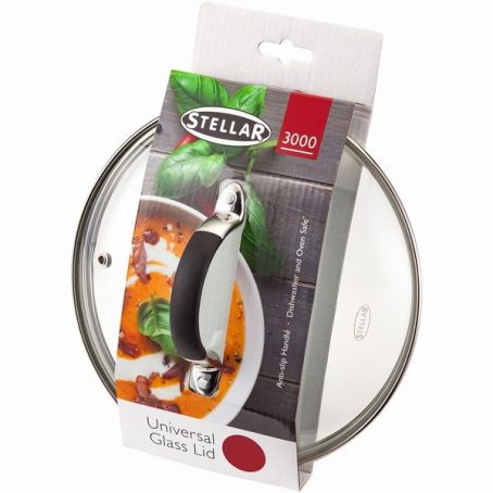 s/o STELLA GLASS LID S3L3 16CM disc n/r