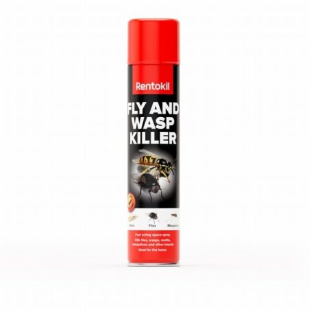 Rentokil - Fly & Wasp Killer Spray 600ml