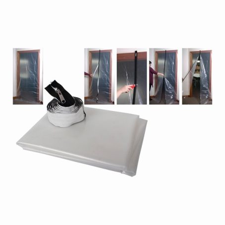 DUST SHEET DOORWAY PROTECTOR 2.1M X 1M - Image 2