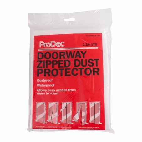 DUST SHEET DOORWAY PROTECTOR 2.1M X 1M