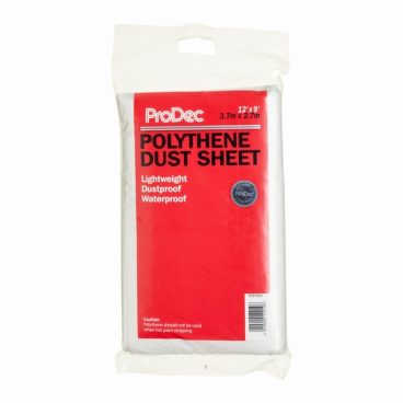 DUST SHEET PLASTIC 12X9 RODO