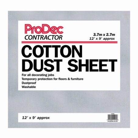 DUST SHEET COTTON 12X9 PRODEC - Image 2