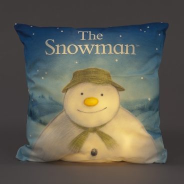 THE SNOWMAN LED CUSHION 40CM