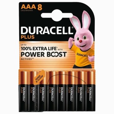 Duracell – Plus AAA Battery – 8 Pack